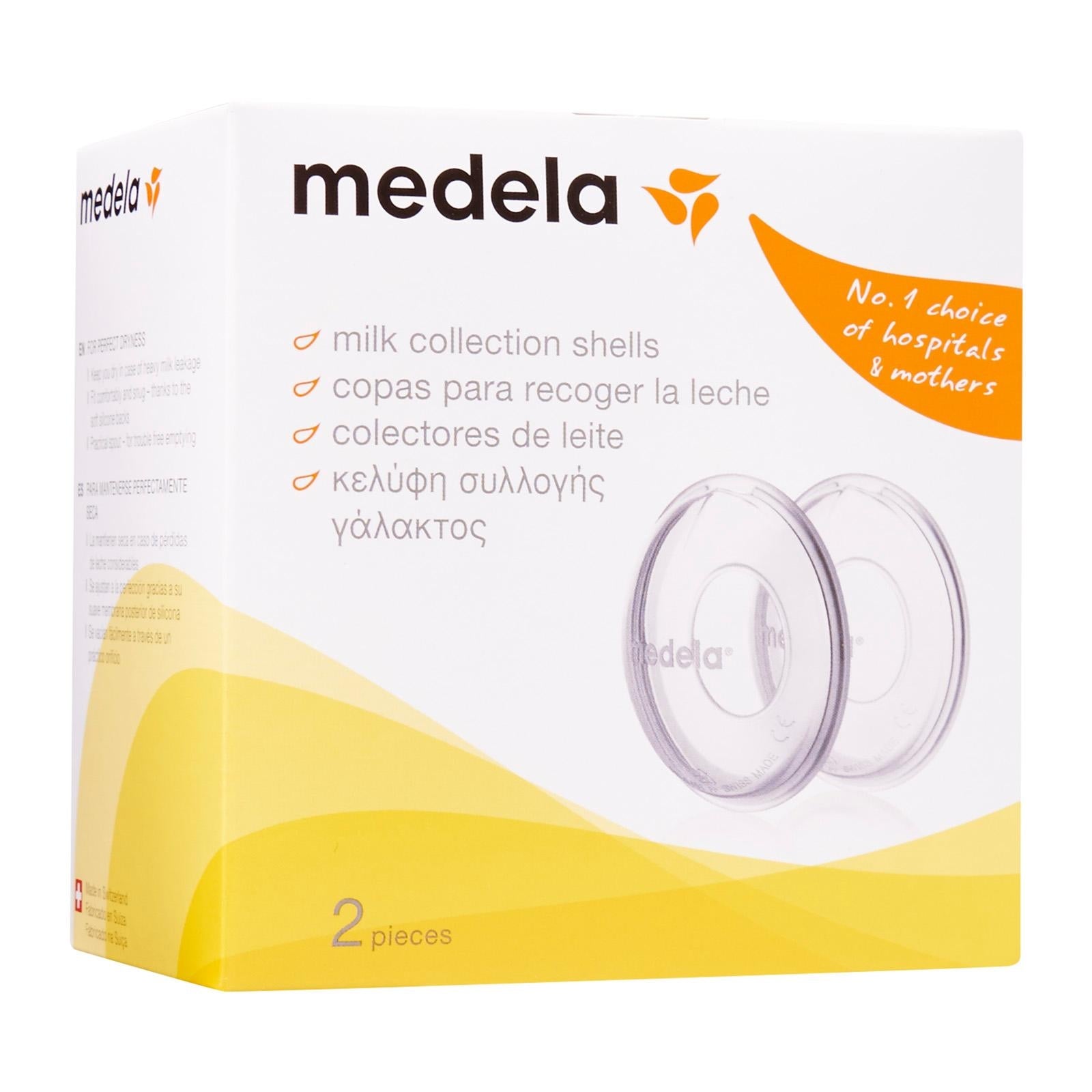 Medela Breast Milk Collection Shells, 2pcs - Made in Switzerland