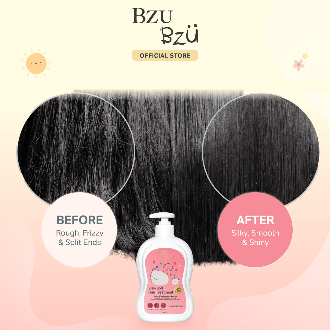BZU BZU Silky Soft Kids Hair Treatment, 600ml (06/28)