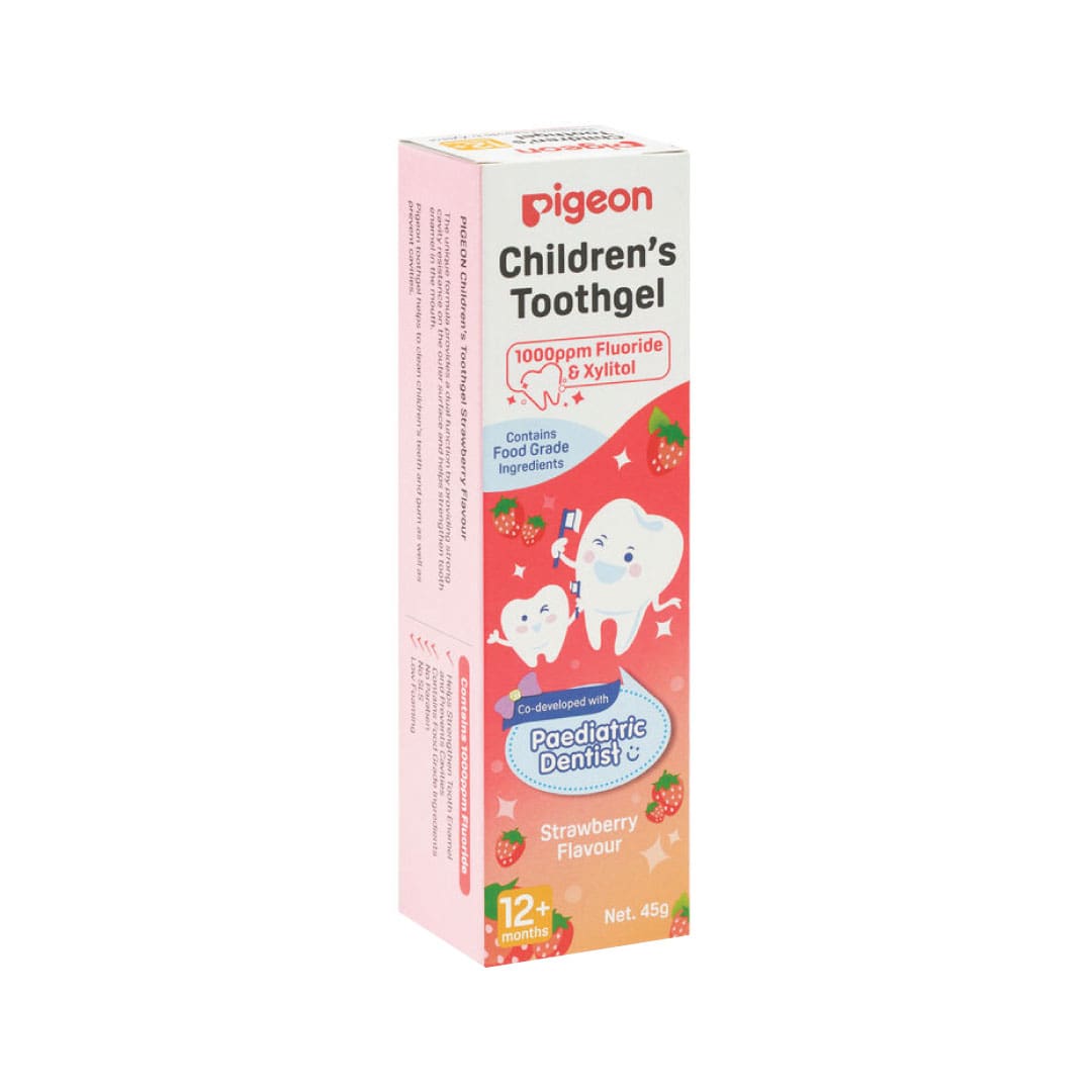 Pigeon Children's Toothgel, 45g - Strawberry (Exp 03/27)