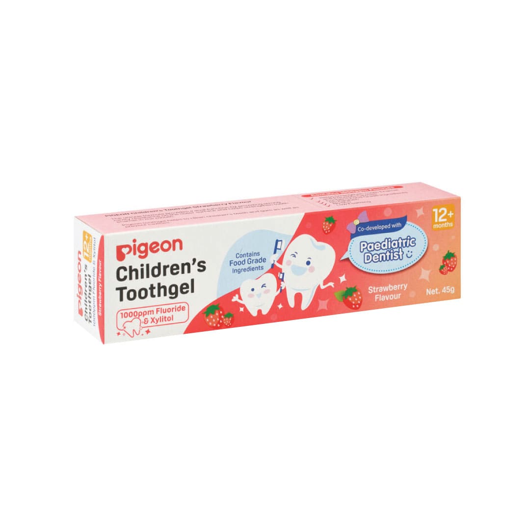 Pigeon Children's Toothgel, 45g - Strawberry (Exp 03/27)