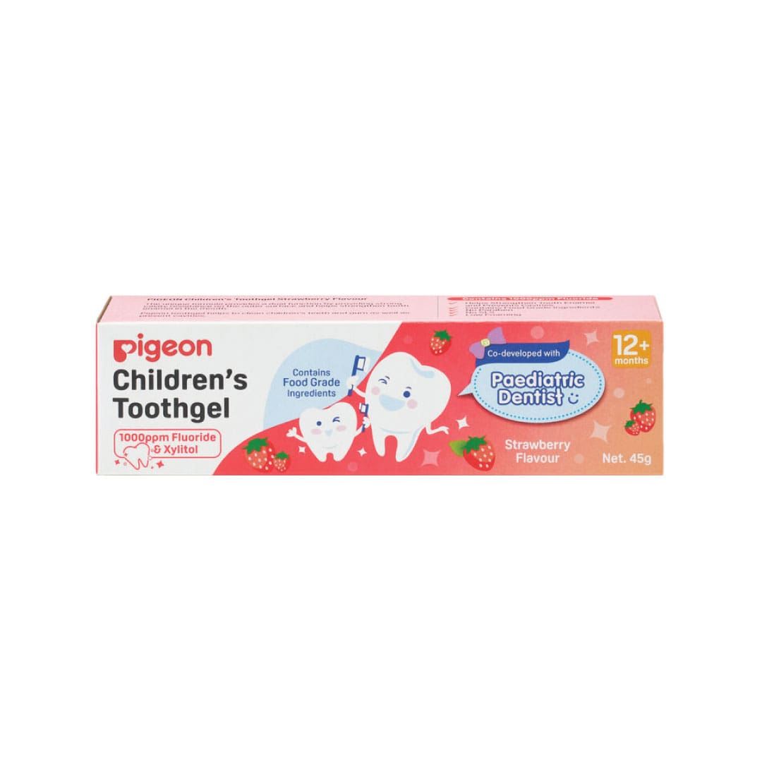 Pigeon Children's Toothgel, 45g - Strawberry (Exp 03/27)