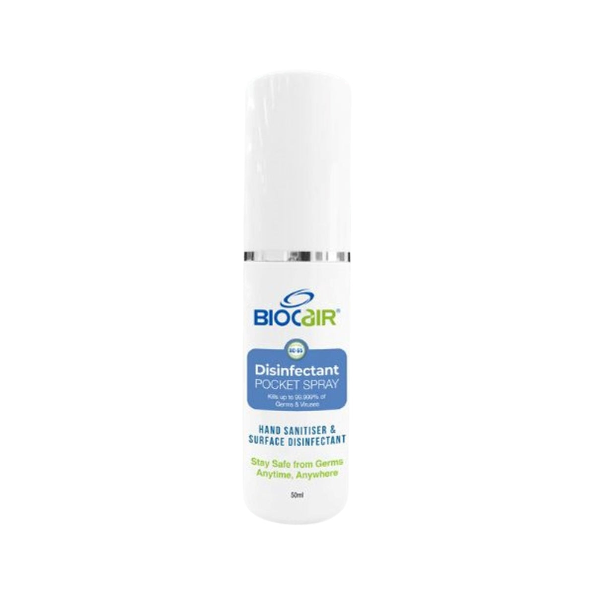 BioCair Disinfectant Pocket Spray, 50ml - exp 02/26