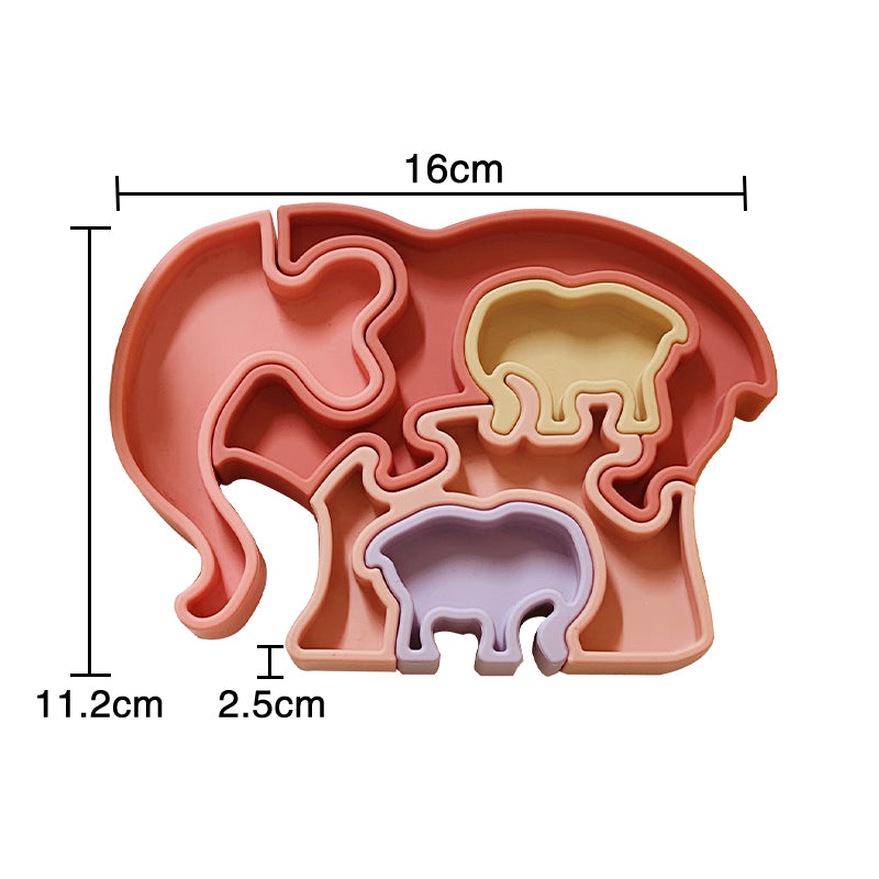 Biomom Ellie Stacker Nested Silicone Puzzle Toy