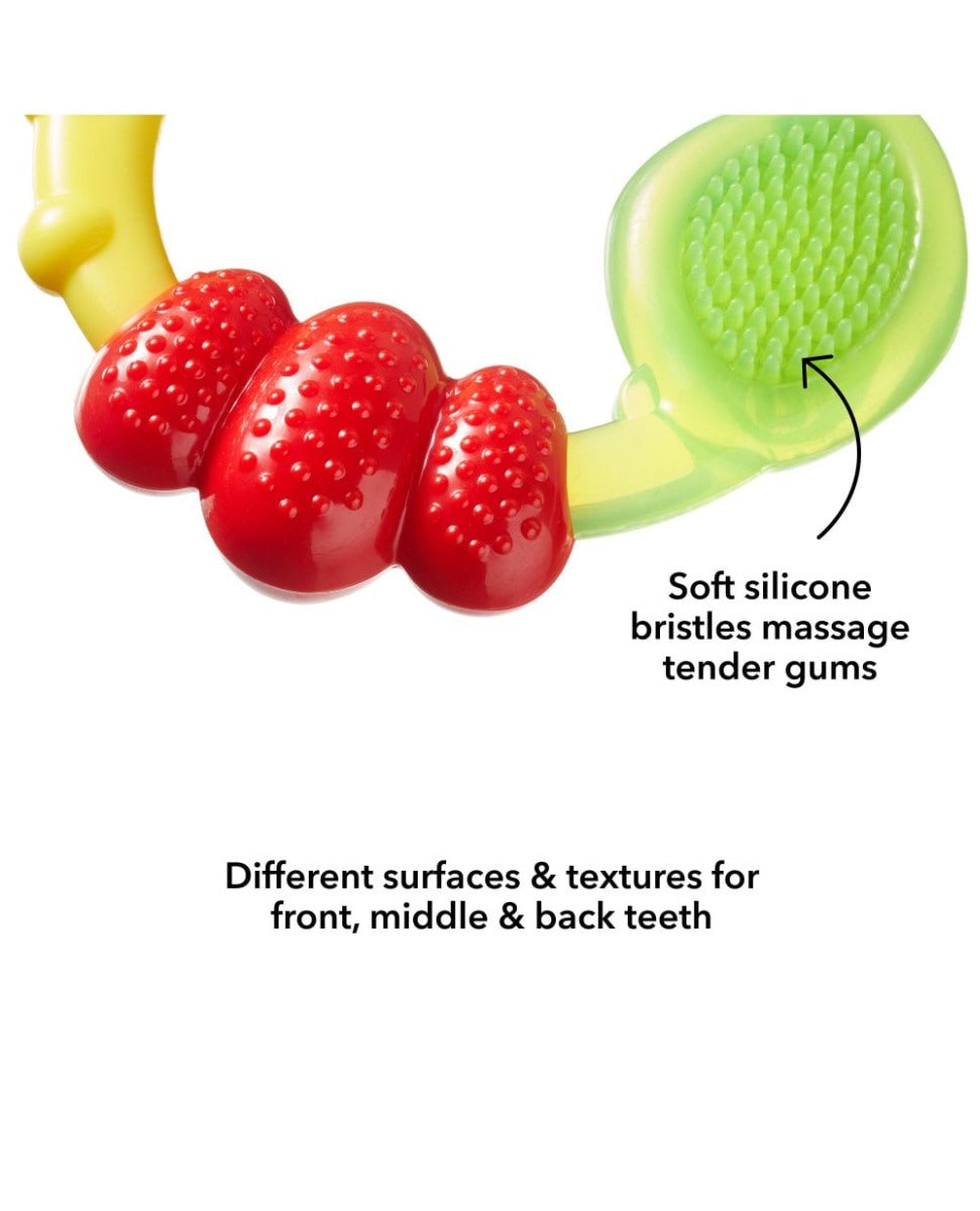 Nuby Wacky Teething Ring (Assorted Colours)