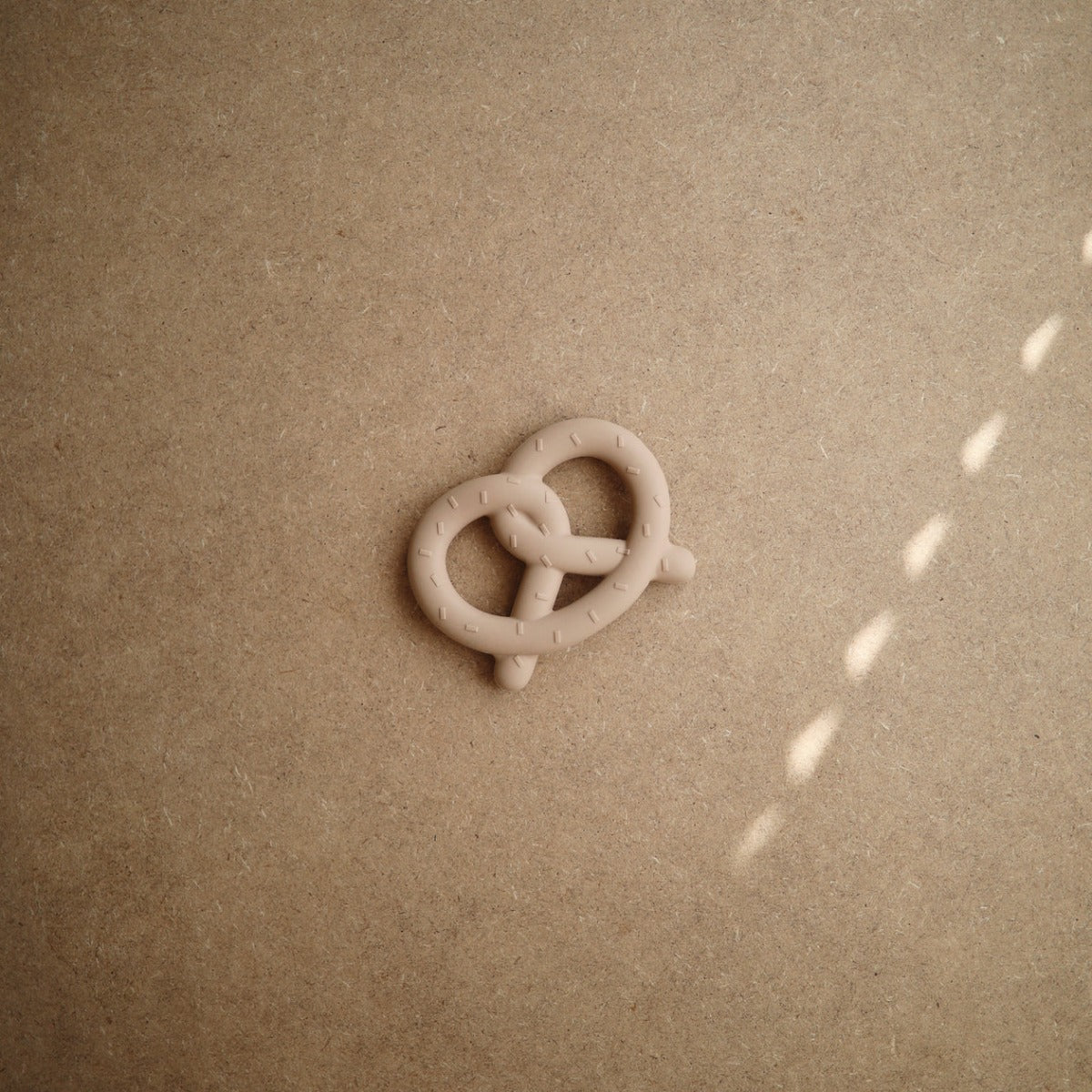 Mushie Silicone Pretzel Teether