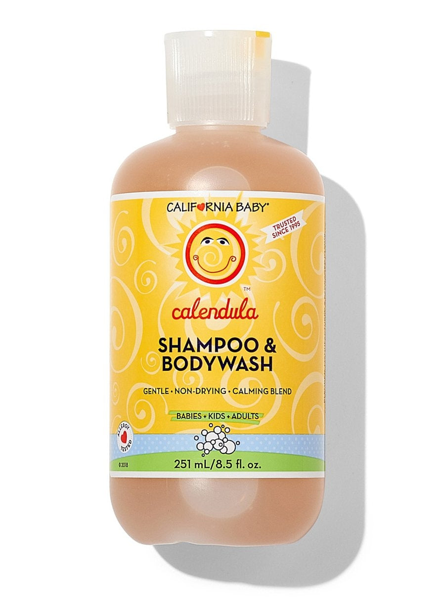California Baby Shampoo Bodywash 8.5oz Calendula (Exp 03/28)