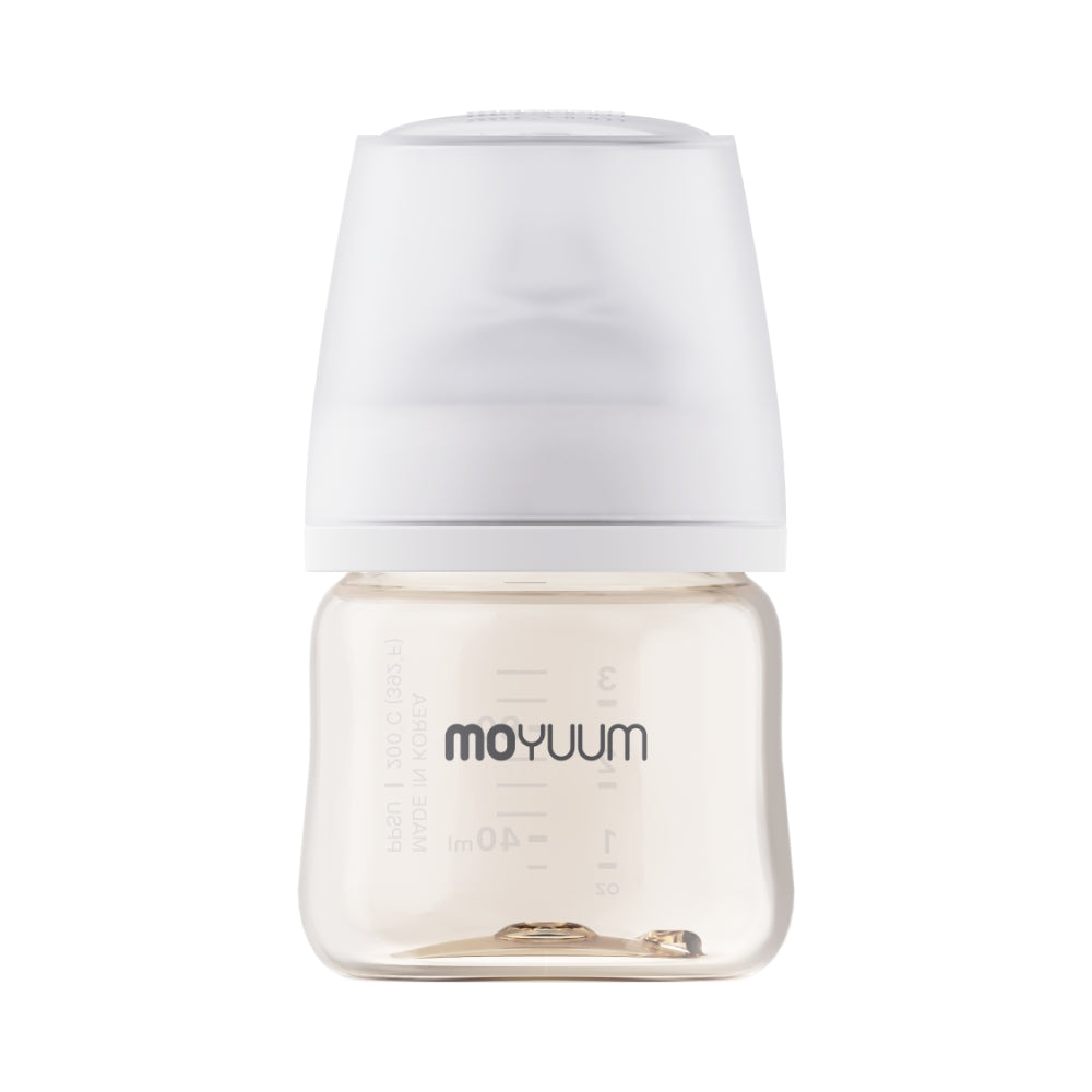 Moyuum 3rd Gen PPSU Gen All-in-One Feeding Bottle with Teats, 80/170/270/330ml (4 Designs)