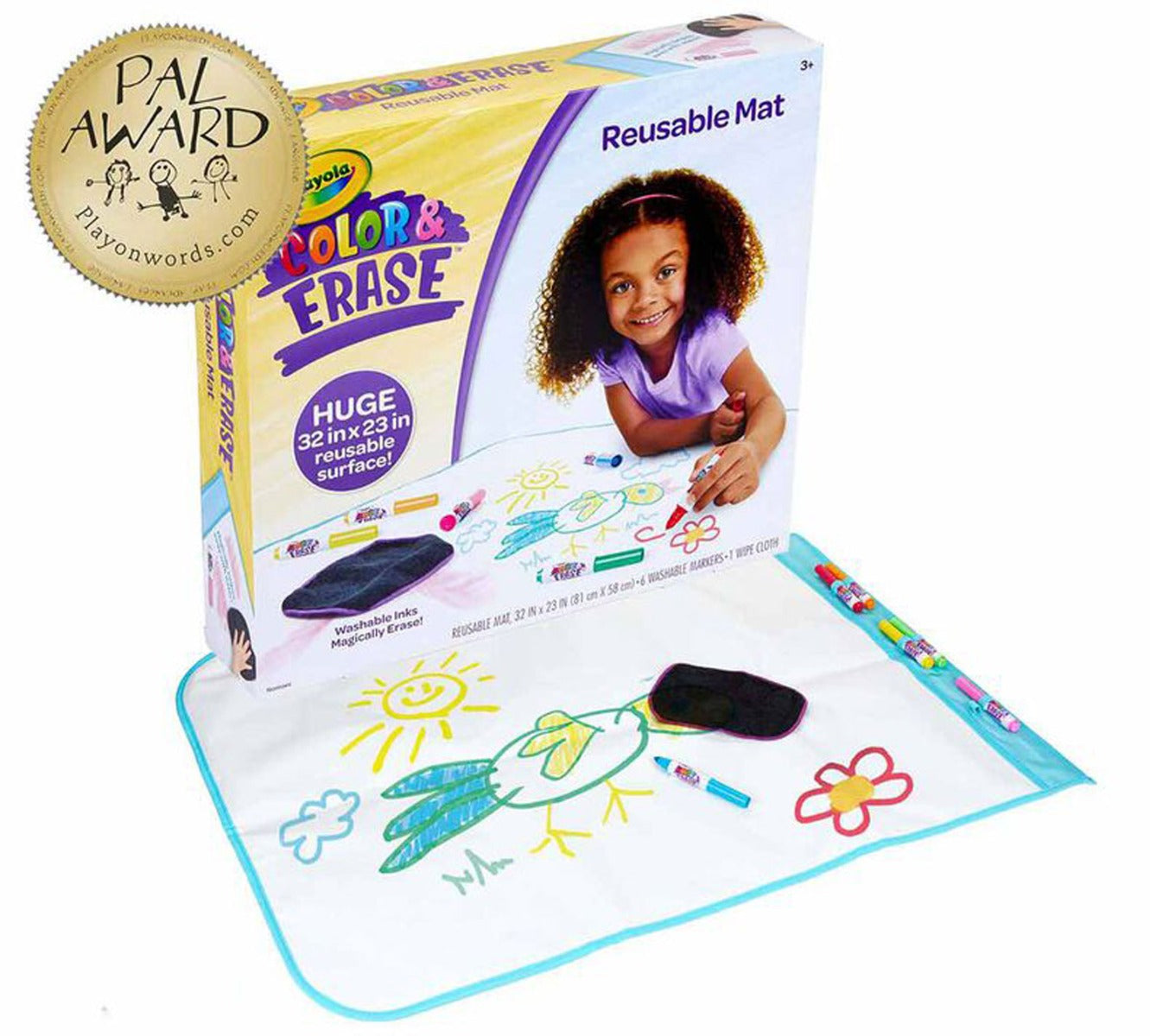 Crayola Color and Erase Reusable Mat