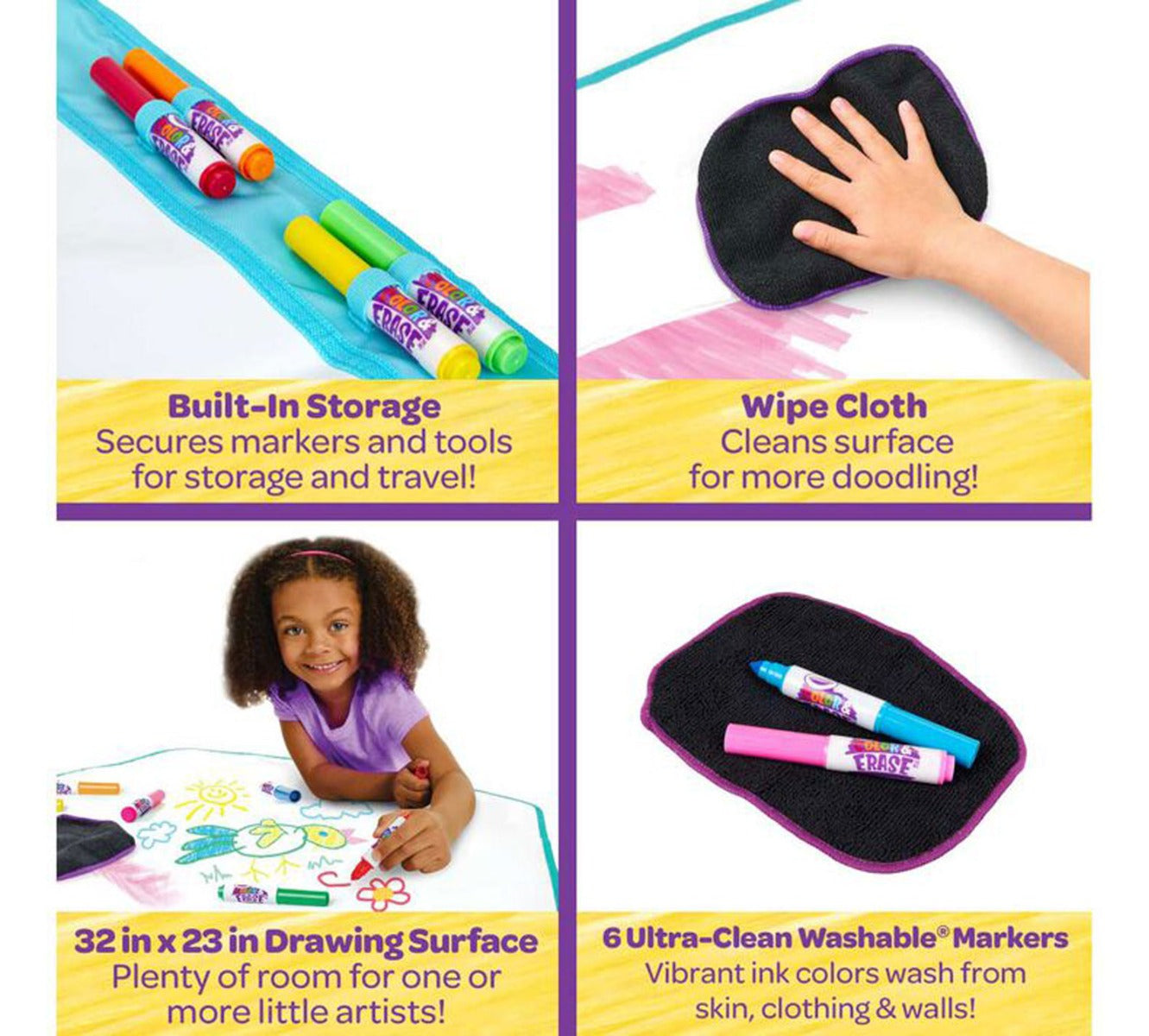 Crayola Color and Erase Reusable Mat