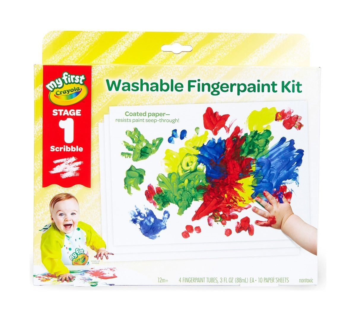 Crayola My First Washable Fingerpaint Kit