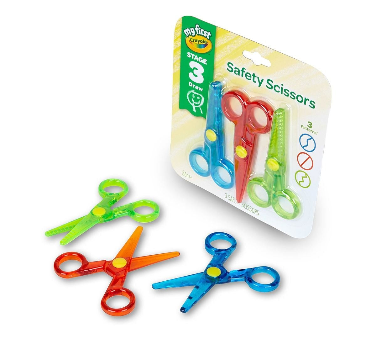 Crayola My First Safety Scissors (3pk)