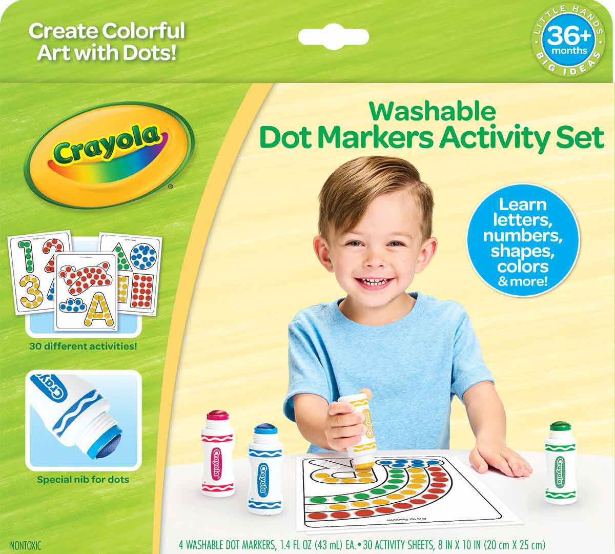 Crayola Washable Dot Markers Activity Set