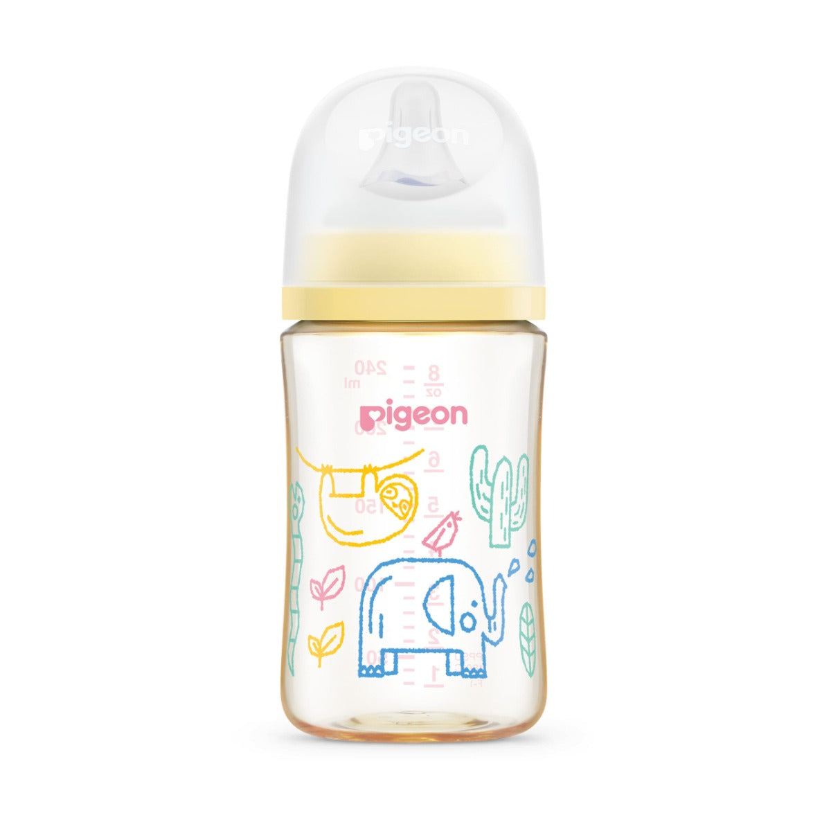 Pigeon SofTouch™ BPP Nursing Bottle PPSU, 240ml (3 Designs)
