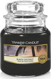 Yankee Candle Small Jar Candle (3.7oz) - Black Coconut