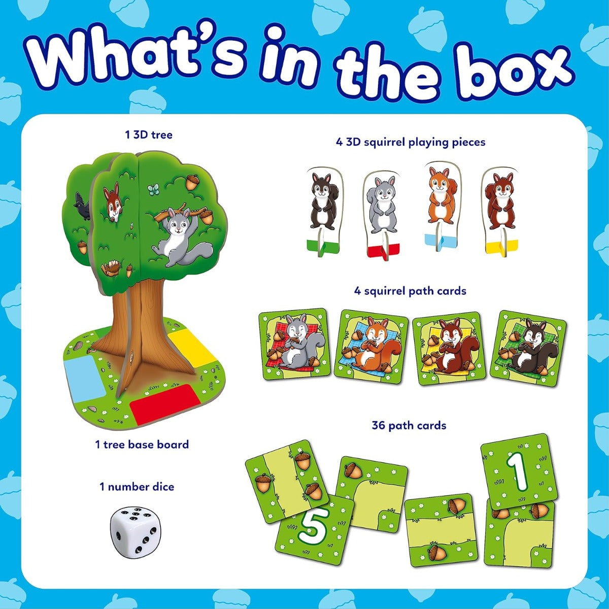 Orchard Toys Nutty Numbers Game