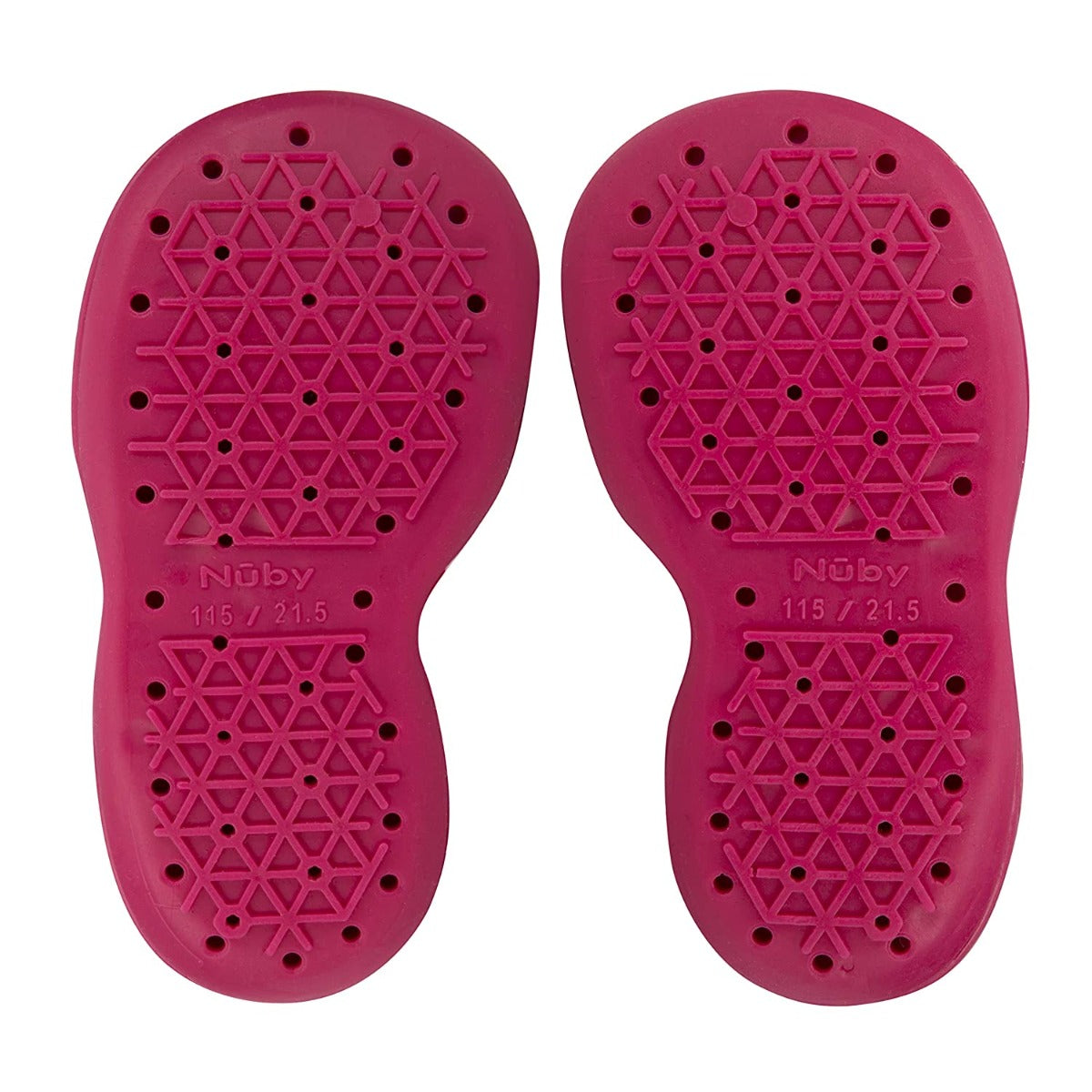 Nuby Snekz Sock & Shoe - Red with Diamonds