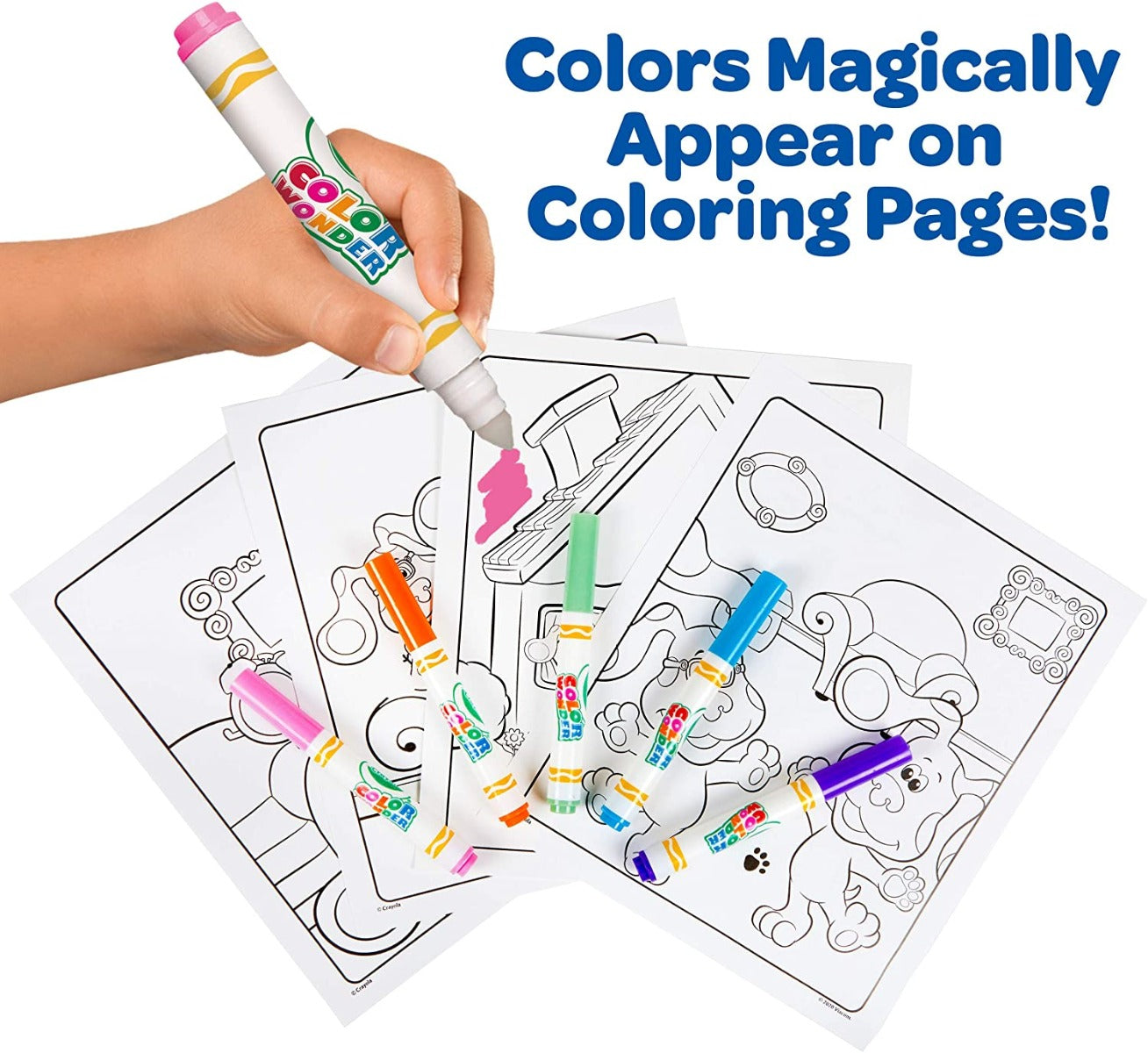Crayola Color Wonder Mess Free Coloring Pad & Markers (5 Designs)