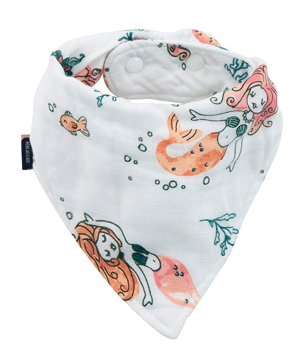 Bebe Au Lait Oh-So-Soft Muslin Bandana Bib (14 Designs) - Pupsik Singapore