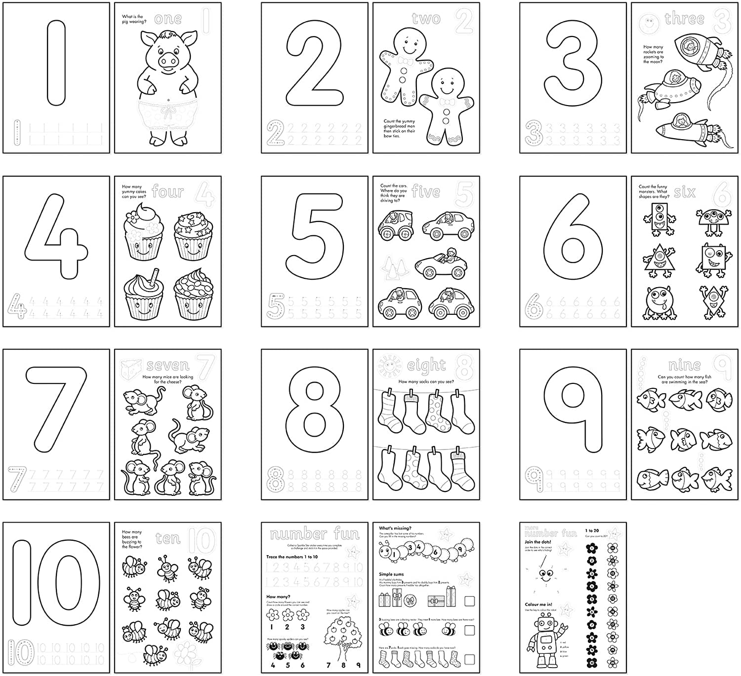 Orchard Toys Learning Sticker Colouring Book Series (4 Titles) - Pupsik Singapore