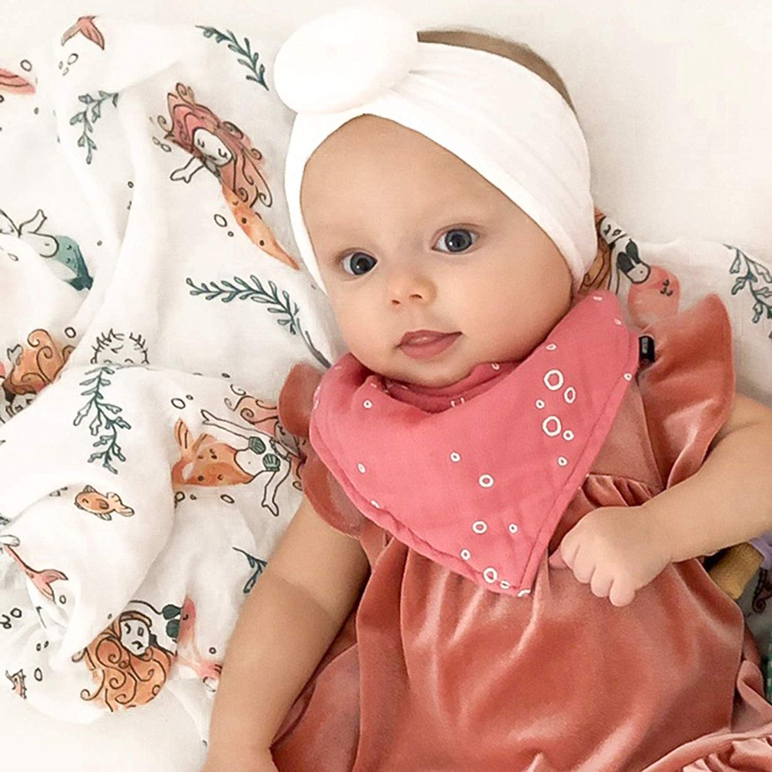 Bebe Au Lait Oh-So-Soft Muslin Bandana Bib (14 Designs) - Pupsik Singapore