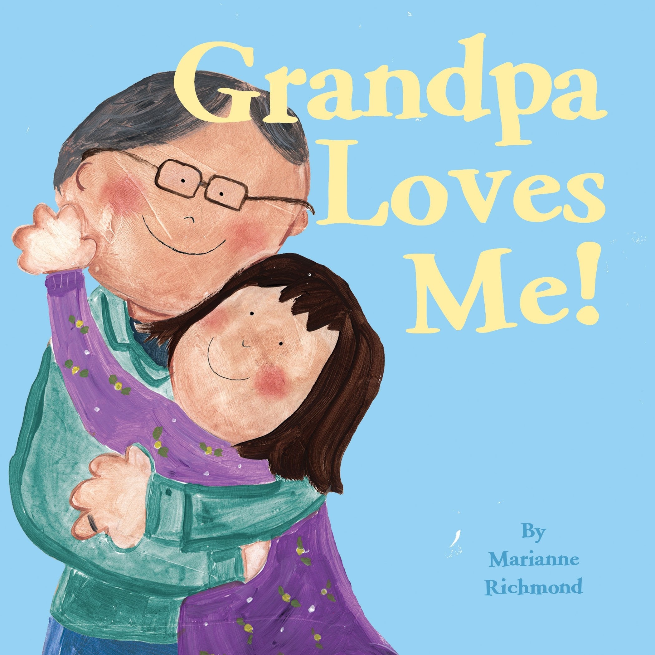 Grandpa Loves Me! Baby Board Book