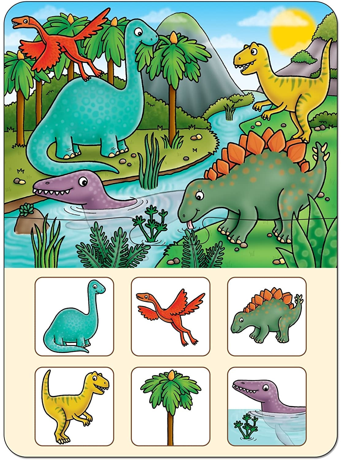 Orchard Toys Dinosaur Lotto Game