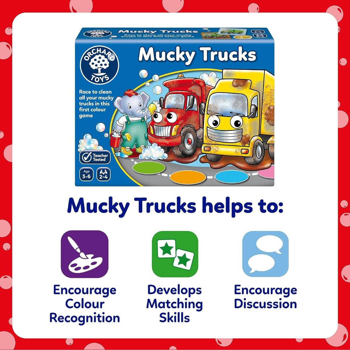 Orchard Toys Mucky Trucks Game