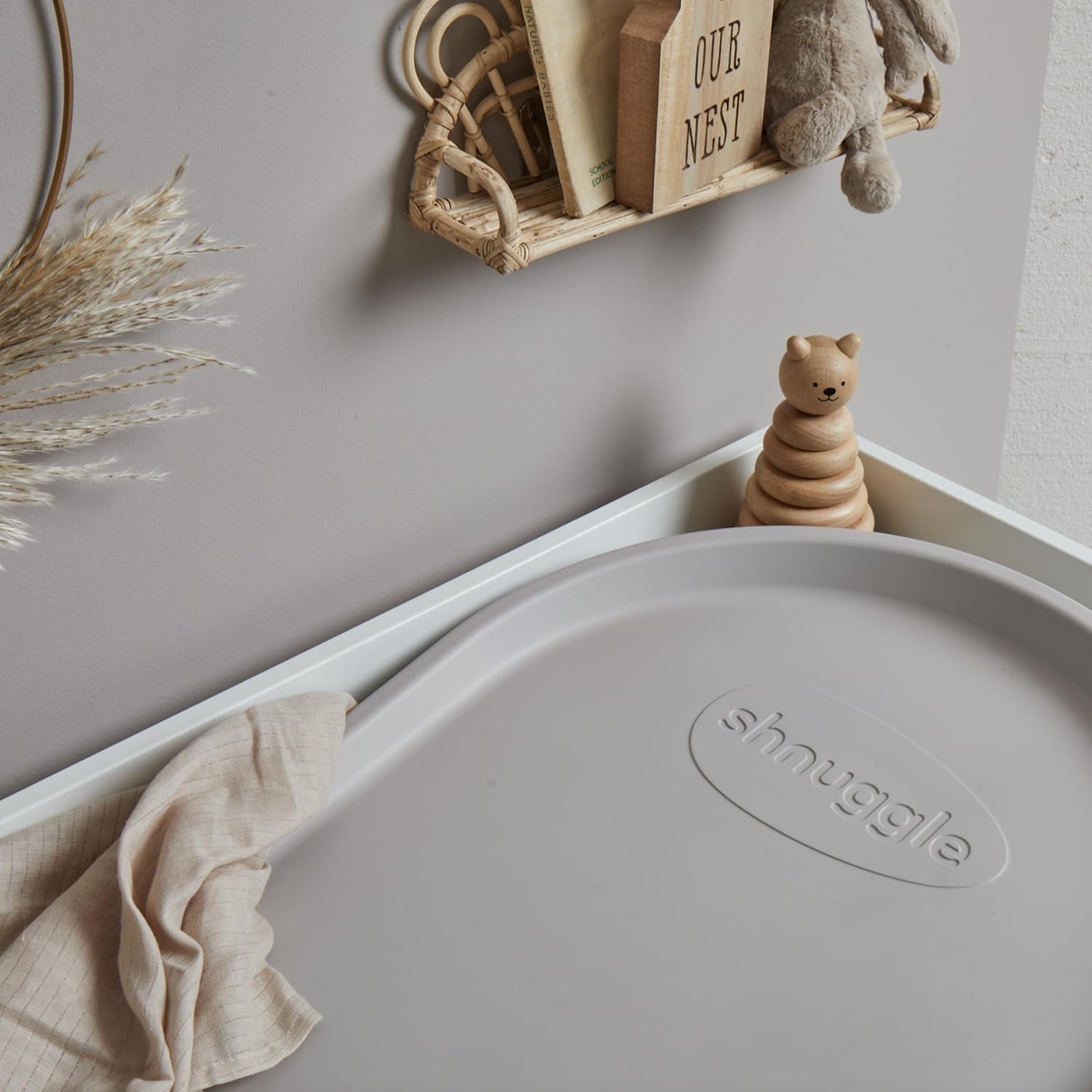 Shnuggle Squishy Changing Mat - Taupe