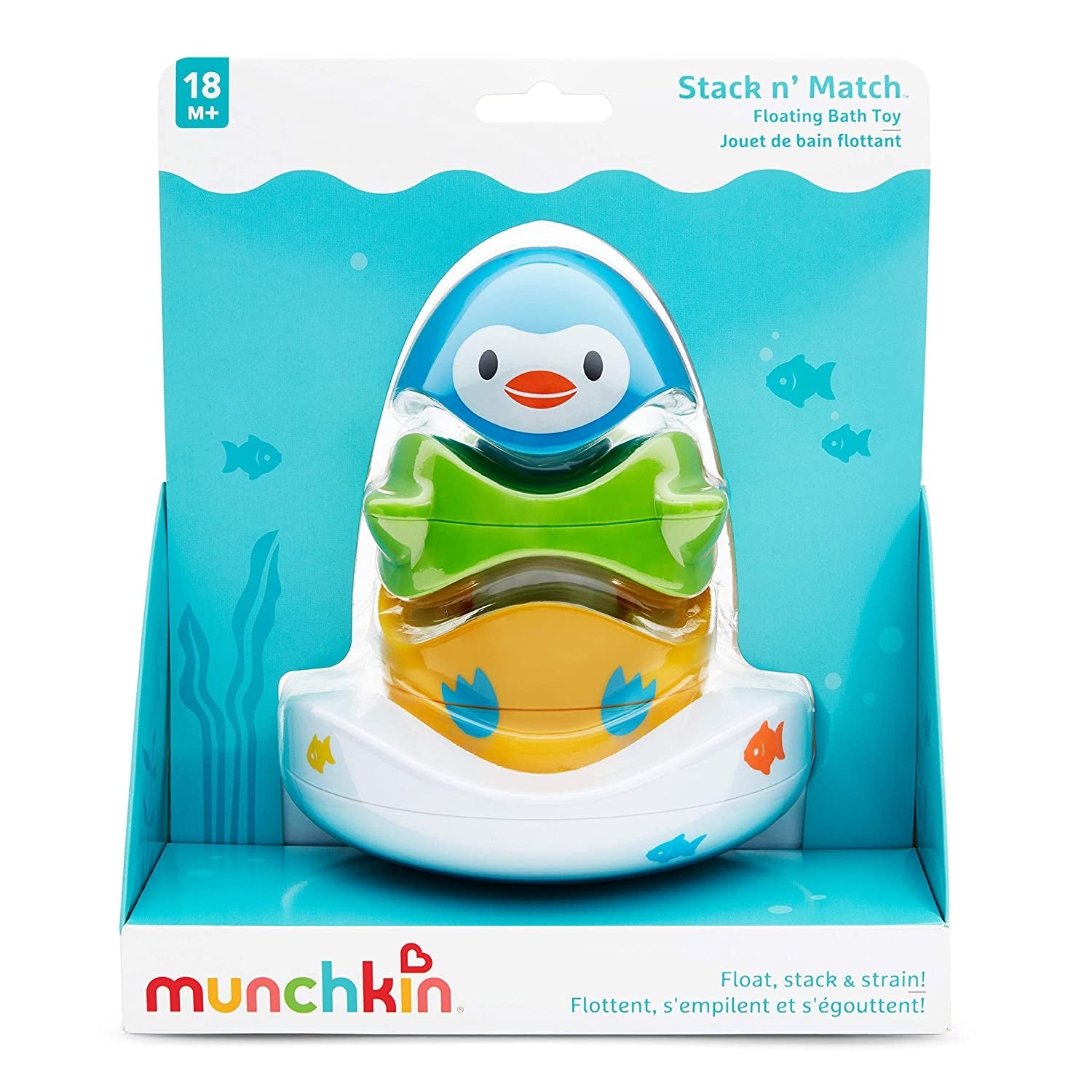 Munchkin Stack N' Match Bath Toy
