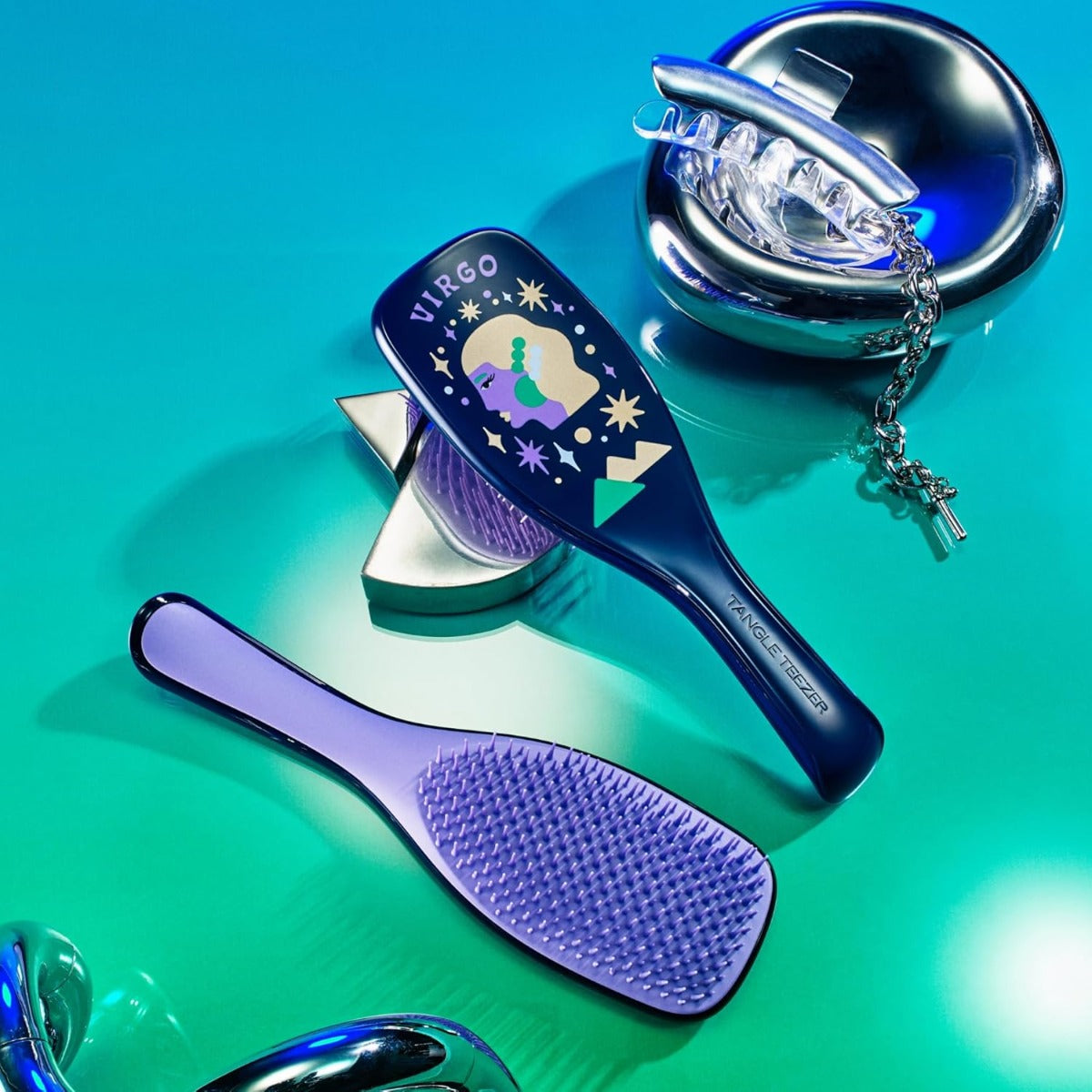 Tangle Teezer The Ultimate Detangler Regular Hairbrush, Straight & Curly (29 Colours) - Pupsik Singapore