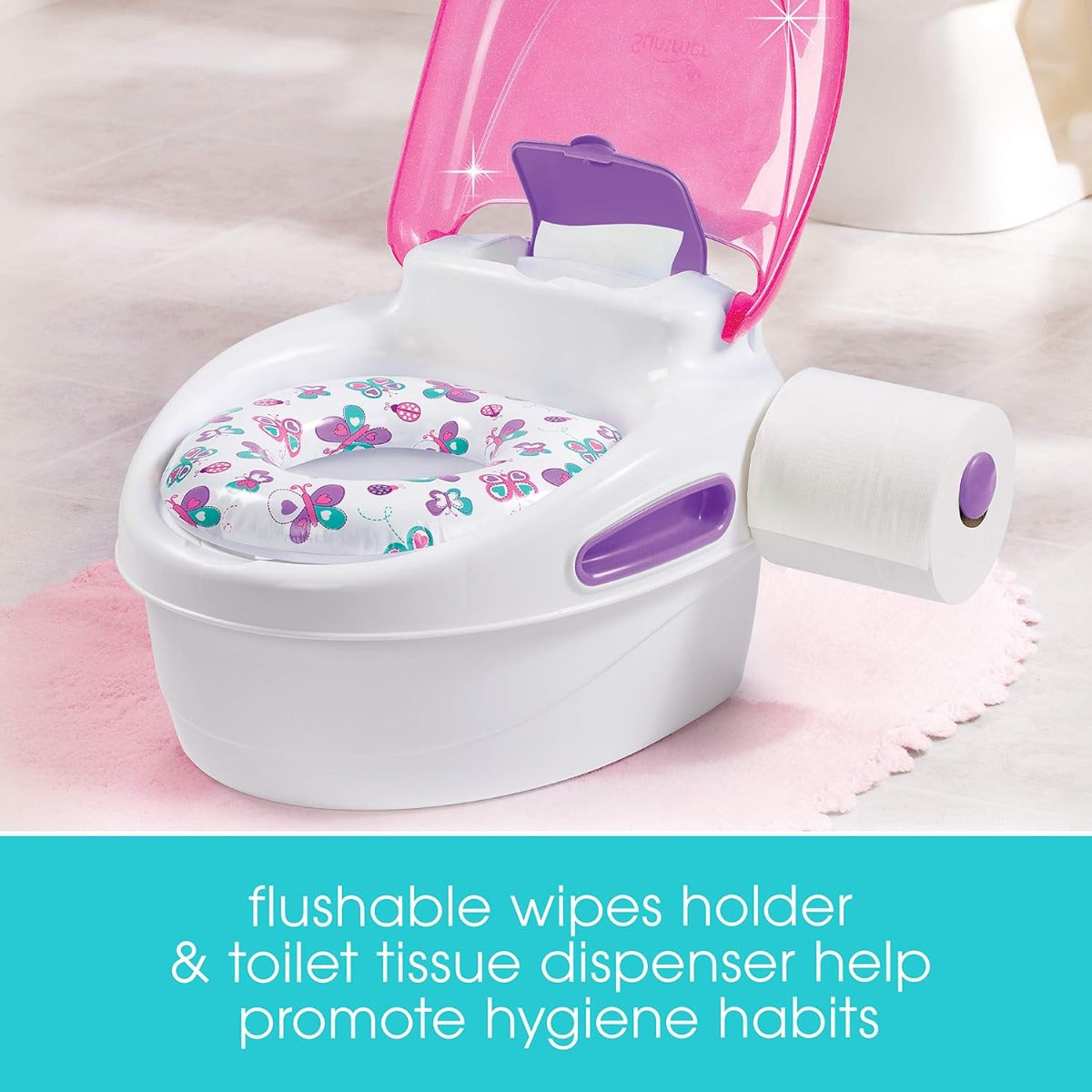 Summer Infant Step by Step Potty - Pink