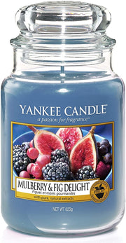 Yankee Candle Large Jar Candle (22oz) - Mulberry & Fig Delight