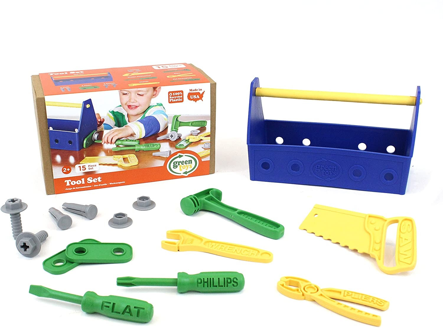 Green Toys Tool Set - Blue