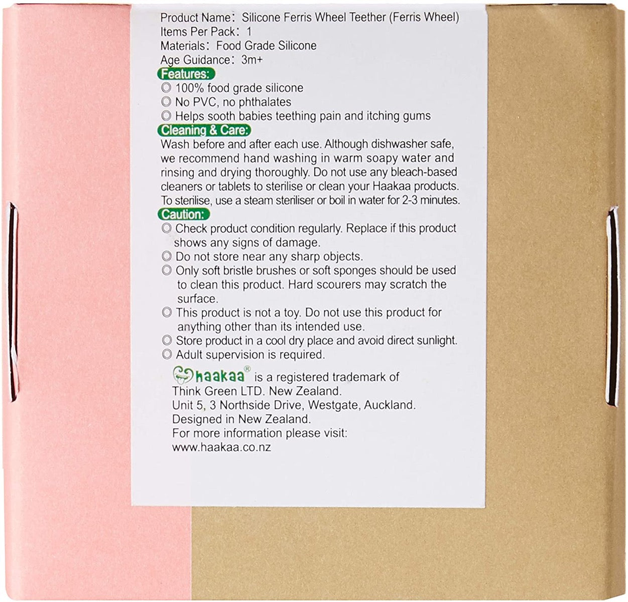 Haakaa Silicone Ferris Wheel Teether