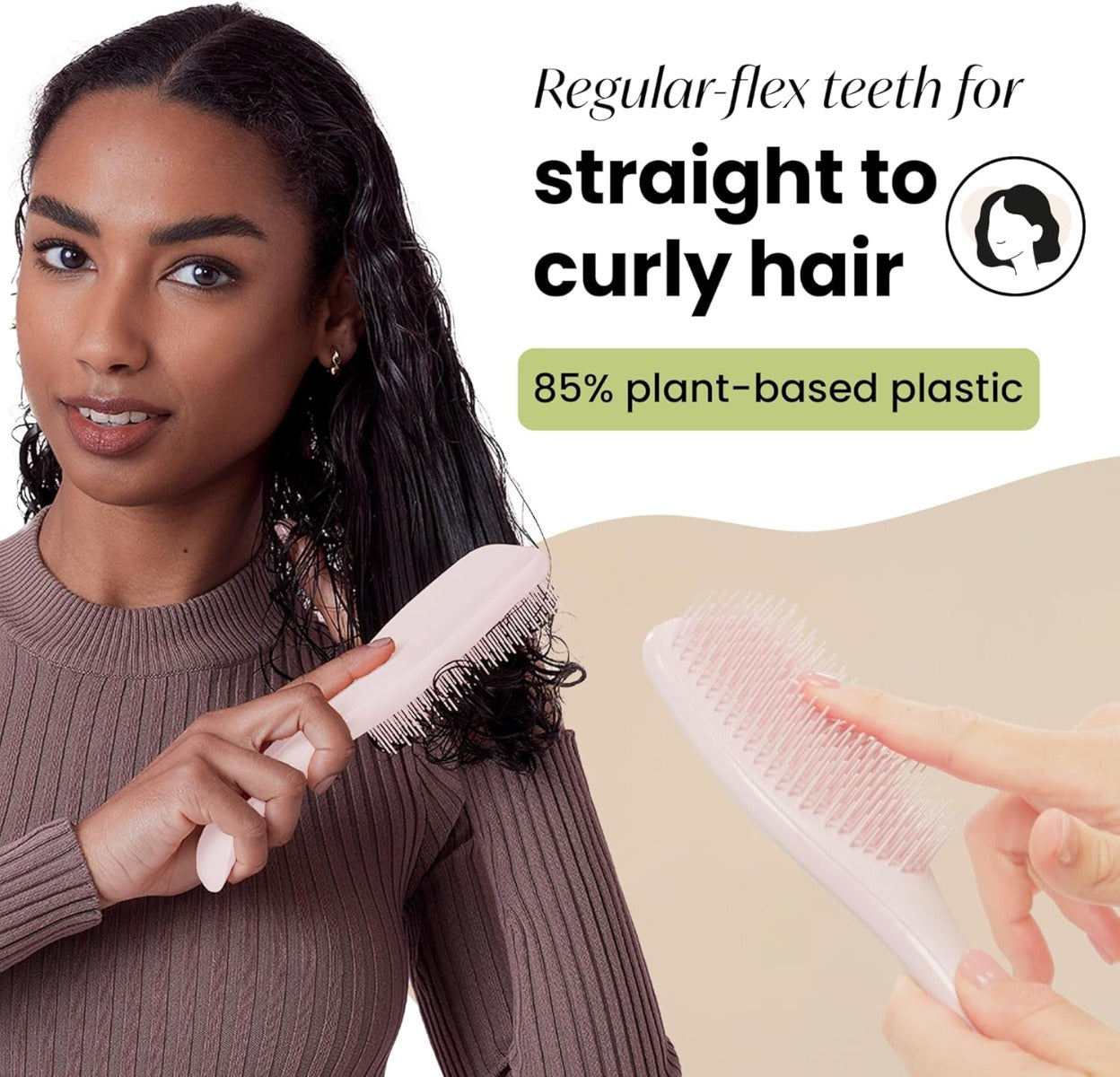 Tangle Teezer The Ultimate Detangler Regular Hairbrush, Straight & Curly (29 Colours) - Pupsik Singapore