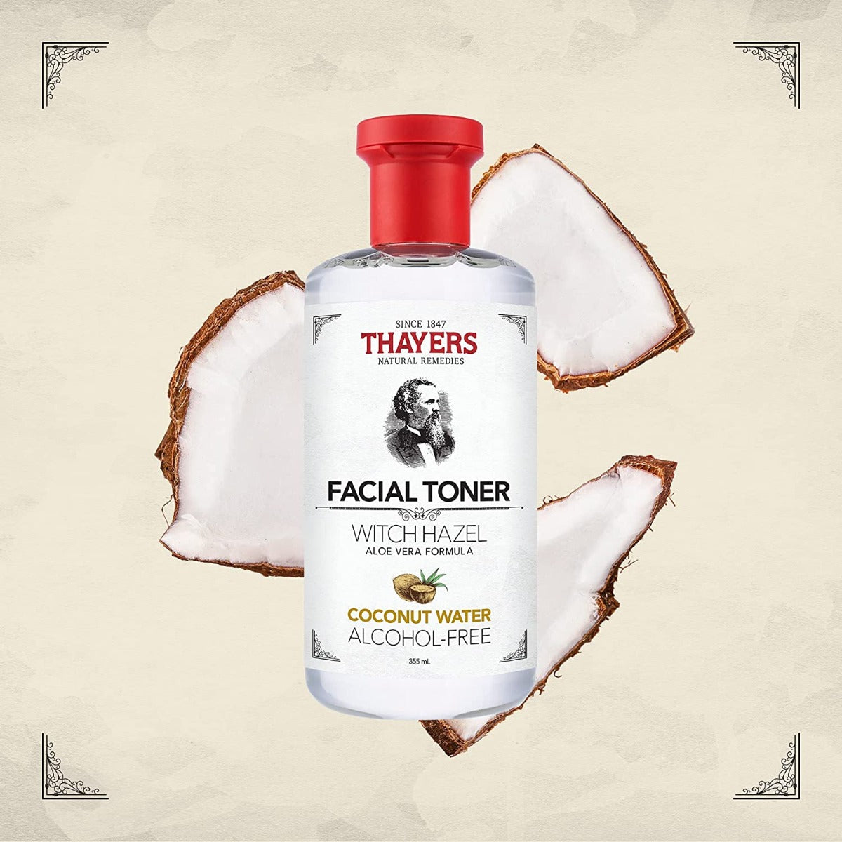Thayers Witch Hazel Facial Toner w/ Aloe Vera, 355ml – Coconut Water