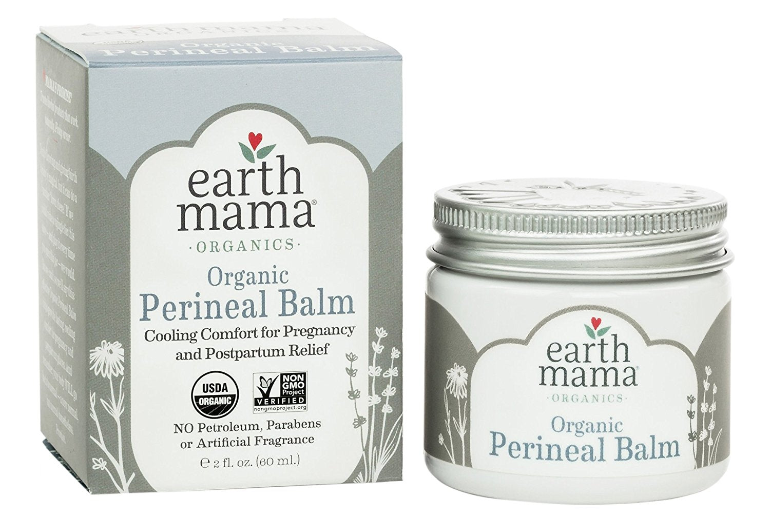 Earth Mama Organic Perineal Balm, 2oz (exp 10/27)