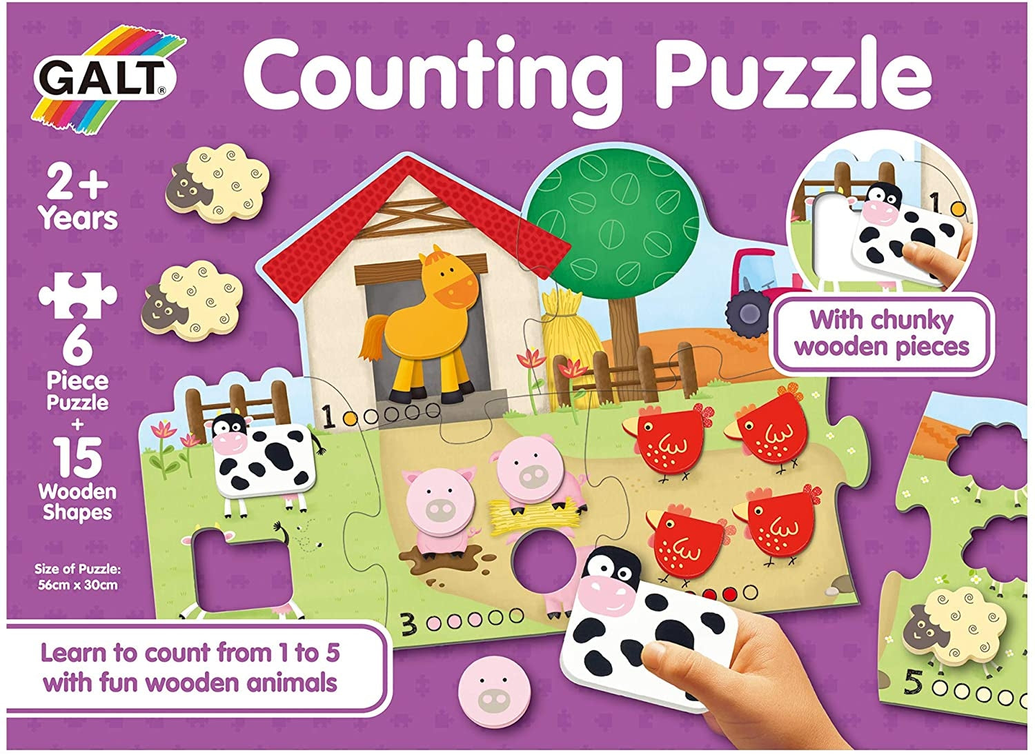 Galt Toys Counting Puzzle