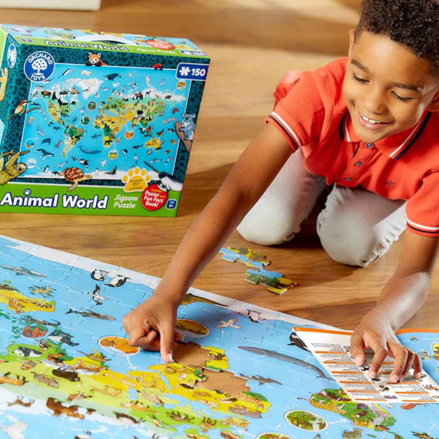 Orchard Toys Animal World Jigsaw Puzzle