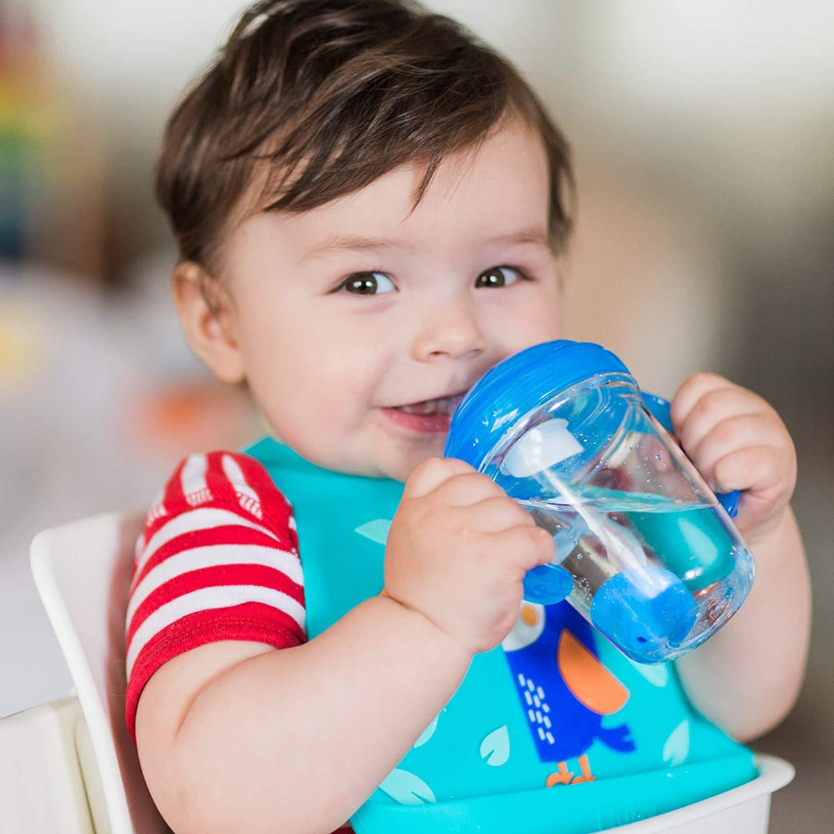 Nuby Grip N' Sip Cup, 240ml (2 Colors) - Pupsik Singapore