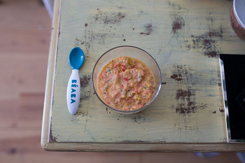 Beaba Second Stage Ergonomic Cutlery Set (3 Colours) - Pupsik Singapore