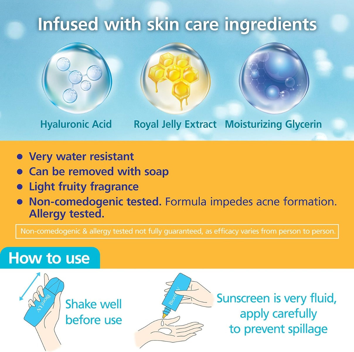 Biore UV Aqua Rich Aqua Protect Lotion SPF50+ PA++++, 70ml