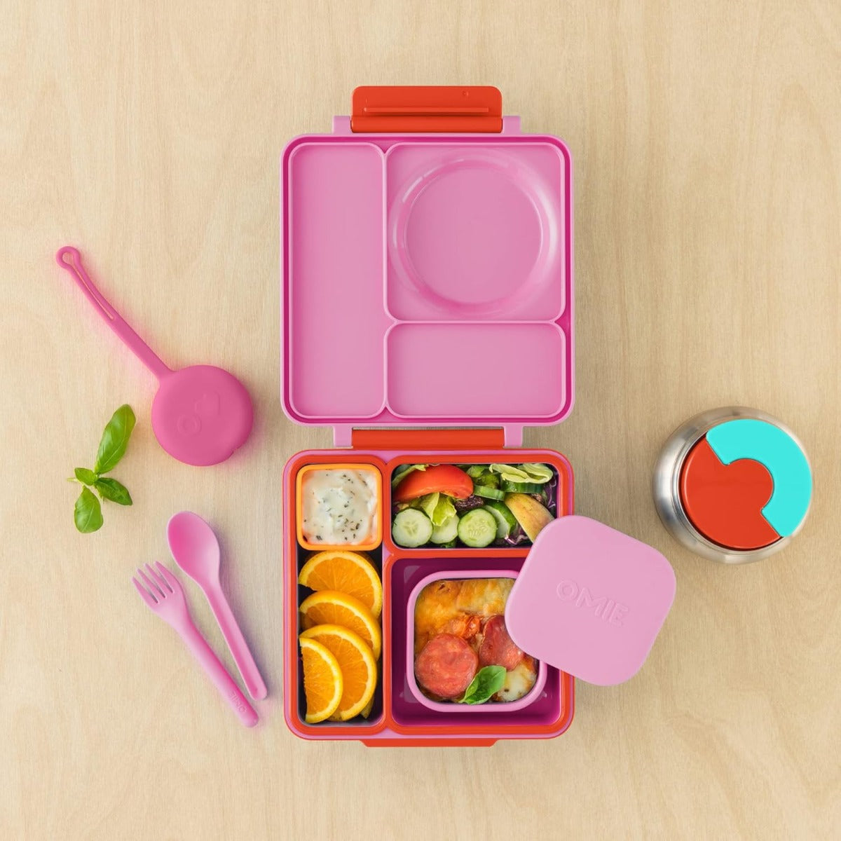 Omie OmieSnack Silicone Snack Containers (4 Colors) - Pupsik Singapore