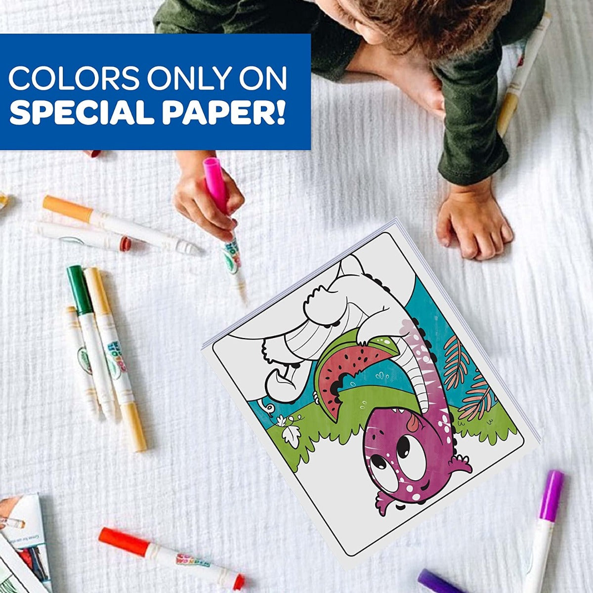 Crayola Color Wonder Mess Free Coloring Pad & Markers (5 Designs) - Pupsik Singapore