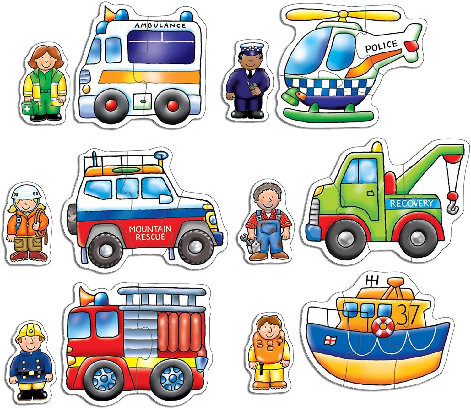 Orchard Toys Rescue Squad Jigsaw Puzzle
