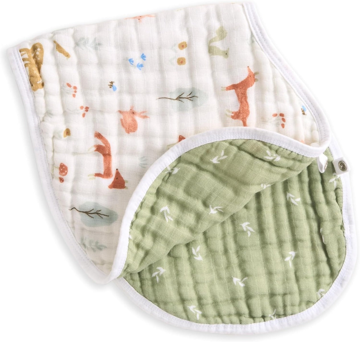 Aden Anais Essential Classic Muslin Burpy Bibs, 1pk (12 Designs) - Pupsik Singapore