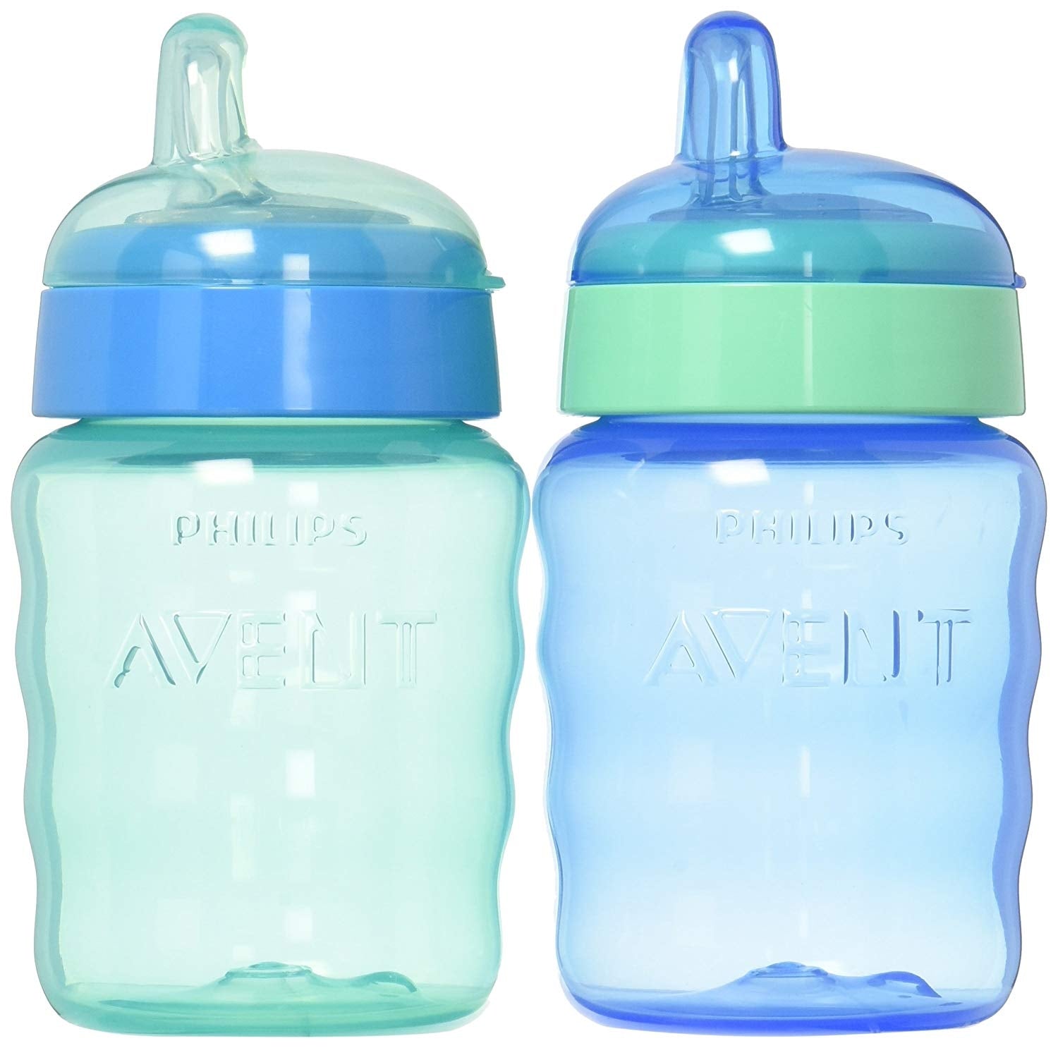 Philips Avent My Easy Sippy Spout Cup, 9oz (2pk) - Blue