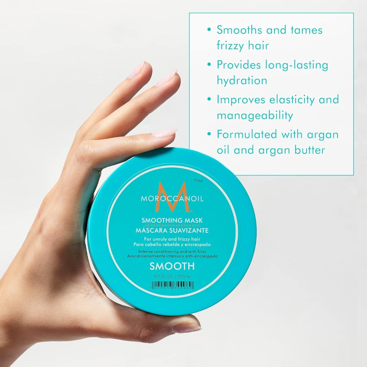 Moroccanoil Smoothing Hair Mask, 250ml (Exp 06/27)