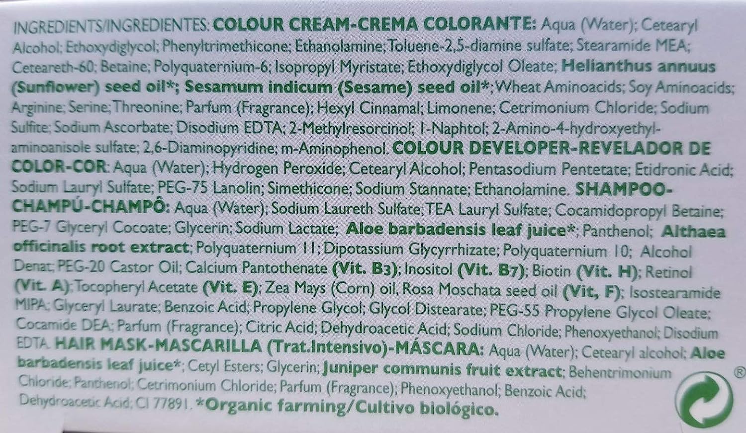 NaturVital ColourSafe Permanent Hair Dye - 4.0 Chestnut (Damaged Packaging)