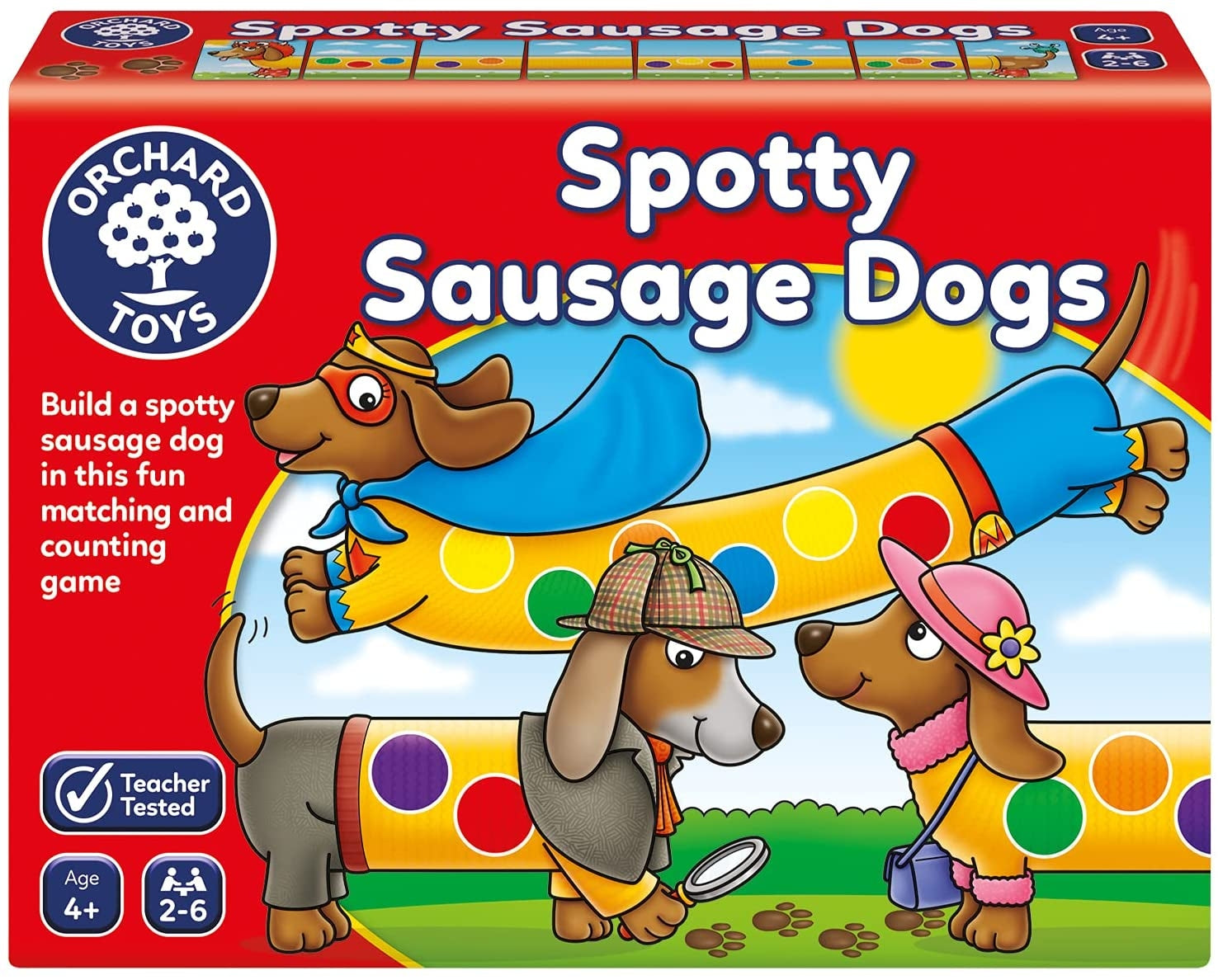 Orchard Toys Spotty Sausage Dogs Game